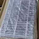 Rolanstar Bed Frame Twin Size with Charging Station and LED Lights, Upholstered Storage Headboard with Drawers, Heavy Duty Metal Slats, No Box Spring Needed, Noise Free, Easy Assembly, White