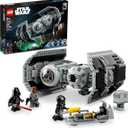 LEGO Star Wars TIE Bomber Model Building Kit, Star Wars Toy Starfighter with Gonk Droid Figure, Darth Vader Mini figure and Lightsaber, Collectible Star Wars Gift for 9 Year Old's, 75347