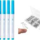 Mr. Pen- Fabric Markers for Sewing 5 Pack & T Pins for Sewing 220 Pack