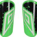Umbro Youth Neo Shield Shinguard with Sleeve (Small, Green/Black/White)