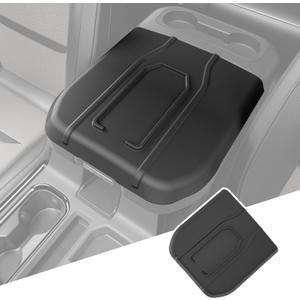 Center Console Armrest Cover Compatible with 2019-2026 Chevy Silverado GMC Sierra Middle Console Cover Lid Armrest Cushion Replacement for 2019-2026 Chevy Silverado Accessories