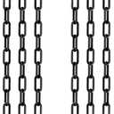 SELEWARE 2 Pack 80 Inch Hanging Swing Chain with 4 Carabiners, 1000LB Capacity Plastic Coated Hanging Chains, Hammock Hardware Kit for Swing, Hanging Chair, Punching Bags, Indoor Outdoor Gym (Black)