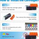 CLI-72 CLI72 C-72 Ink Cartridge Compatible for Canon PIXMA Pro-10 PIXMA PRO-10S (1Photo Black/1Matte Black, 1 Cyan/1Magenta/1Yellow/1Photo Cyan/1Photo Magenta/1Red, 1Gray/1Chroma Optimizer)