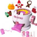 SENTRO Knitting Machine 22 Needles Knitting Machine, Knitting Loom Machine for Adults and Beginners, Automatic Circular Knitting Crochet Machine Kit for Hat,Sock,Scarves,Gloves,Knit Items