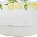 Mikasa Lemons Bone China Lightweight Chip Resistant Serving Bowl, 10-Inch, Multicolored