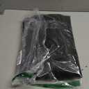 Magnetic Screen Door Mesh, Self Sealing Closure No Gap, Anti-Insect Bug Mosquito Magnetic Door Curtain Net Fine Mesh Screen with Side Hook, Black