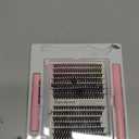 Pawotence Lash Extension Kit DIY 280pcs Lash Clusters Eyelash Extension Kit, 9-16mm 30D 40D Individual Lashes Kit with Lash Bond and Seal, Lash Tweezers for Self Use (30D&40D, 0.07D, 9-16mm, Kit)
