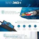 Pwr for Acer Aspire Charger Laptop Power Cord: UL Listed E15 ES1 E1 E5 F5 F15 E 15 1 5 F 5 15 V3 V5 V7 V 3 5 7 R7-571 R3 S3 M3 M5 Extra Long Notebook Power Adapter Supply
