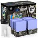 Card Sleeves Top Loaders for Cards, 3"X4" Toploaders for Cards, Premium Baseball Card Protectors Hard Plastic for Sports and Game Cards