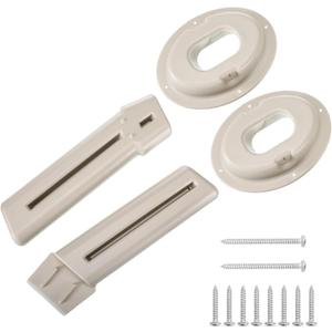 Geelin Ck7200 Deck Mount Conversion Kit Replacement Compatible with 7200 Roll-Guard Above Ground Swimming Pool A-Frame Ladder Beige Deck Kit Upgrade Your Above Ground Pool Ladder(Accessory Only)