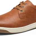 Vostey Men's Sneakers Fashion Casual Shoes Dress Sneaker Oxford Shoes (11, B81q11-yellow Brown)