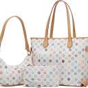 Tote Bags for Women Leather Tote Purse Crossbody Bags with Pockets Top Handle Shoulder Handbags Satchel Bags for Travel Work