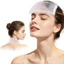 3 x High-Efficiency Solid Cooling Gel, Reusable Ice Pack, Flexible Cold Compress, Leak-Proof, Pain Relief, for Head, Face, Neck, Knee, Shoulder...(220g, 15.7 x 2.6)
