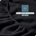 Bare Home Super Soft Fleece Fitted Sheet - Twin Extra Long Size - Extra Plush Polar Fleece, No-Pilling - Deep Pocket - All Season Cozy Warmth (Twin XL, Black)