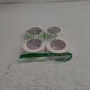 XFasten White Gaffers Tape 2 Inch x 30 Yards, Residue-Free Strong Adhesion (4-Pack 360-feet Total) Non-Reflective Cloth Matte White Tape for Walls, Cords, Bookbinding, Console, Photography