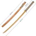 Practice Training Sword Katana - Trainer Katana Swords Cosplay Prop Longsword for Practice,Training and Gift