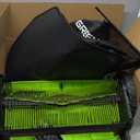 Pickup Pro Garden Sweeper - Manual Leaf & Grass Push Lawn Sweeper (Pickup)
