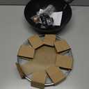 Souped Up Recipes 10 Inch Carbon Steel Wok For Electric, Induction and Gas Stoves (Lid and User Guide Video Included)
