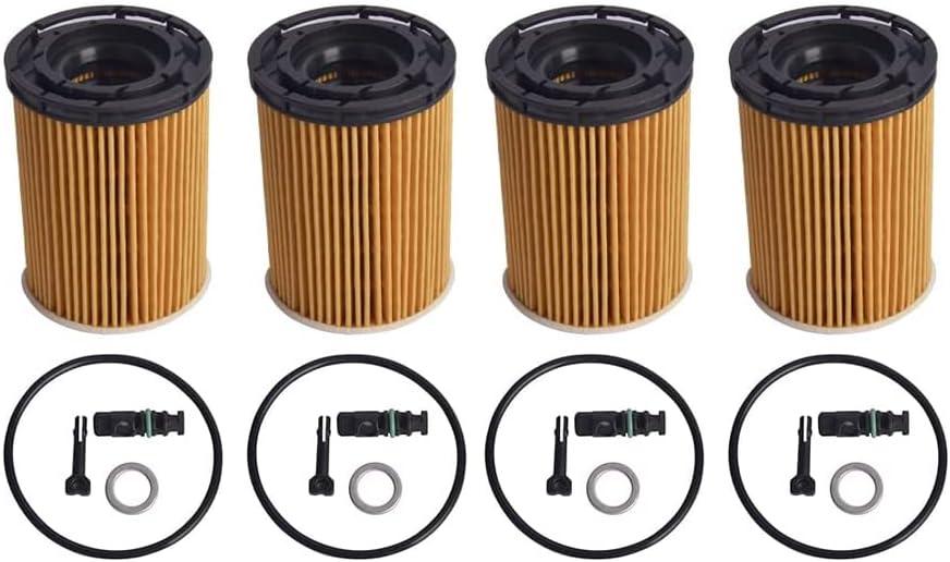 Engine Oil Filters 26350-2t000 Compatible with Kia Stinger 2.5L Engine 2021-2022, Genesis G80/GV80 2.5T 2021, Replace 263502T000, Strong Durability