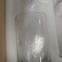 Mimorou 6 Sets Glass Apothecary Jars with Lids and Scoops 3 Styles Clear Candy Jars for Candy Buffets Candy Display Containers Bath Salt Container Cookie Crafts Bathroom Kitchen Storage (Simple)