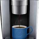 Keurig K-Elite Single Serve K-Cup Pod Coffee Maker, with Strength and Temperature Control, Iced Coffee Capability, 8 to 12oz Brew Size, Programmable, Brushed Silver