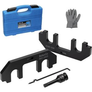 303-1655 Camshaft Holding Tool Kit, Compatible with Ford 3.5L EcoBoost Upgraded GT F-150 Expedition Lincoln Navigator, with Cylinder Head Screw Removal Socket