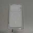 For iPhone 17 Pro Case with Stash Lens Stand and 9H Screen Protector, Compatible with MagSafe, Military-Grade Drop Protection Phone Case for iPhone 17 Pro, 360 Full Protection, Frosted Clear