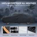 Sierra EV Truck Cover Custom Fit 2024-2026 Crew Cab Short Bed(5.9') with Door Zipper, 10 Layers Outdoor Heavy Pickup Truck Cover Waterproof All Weather, Wind Dust Sun Protector.