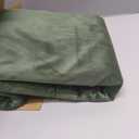 MIULEE Velvet Curtains 96 inches 2 Panels - Luxury Blackout Curtains for Bedroom Living Room Thermal Insulated Super Soft Window Drapes Rod Pocket & Back Tab, Olive Green, W52 x L96 inches