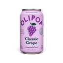 OLIPOP - Classic Grape Sparkling Tonic, Healthy Soda, Prebiotic Soft Drink, Aids Digestive Health & Immune Health, High in Plant Fiber, Caffeine Free, Low Calorie, Low Sugar 12 oz (EXP 07/22/26)
