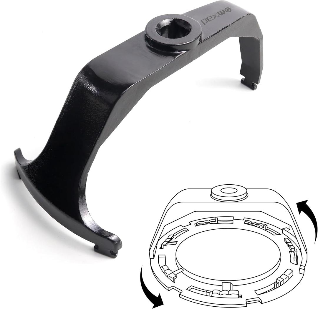 fuel pump removal tool, fuel tank fuel pump lock ring tool Compatible with Dodge, Ford, Chrysler, Nissan, Hyundai Sante Fe, Jeep Wrangler