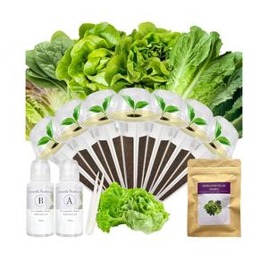 Salad Greens Seed Pod Kit for AeroGarden, iDoo, Ahopegarden, MUFGA with Red/Green Romain/American Fast/Buttercrunch/Parris Island Lettuce, Spinach  Compatible with All Garden (12Pod)
