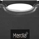 Merdia Gun Case Precision Hard Locking Rifle Cases Ultra Protective Case Intensive Convoluted Foam Shot Gun Case | AR Accessories | Rifle Bag | Hard Gun Cases for Rifles | Shotgun Case, 53.9"L