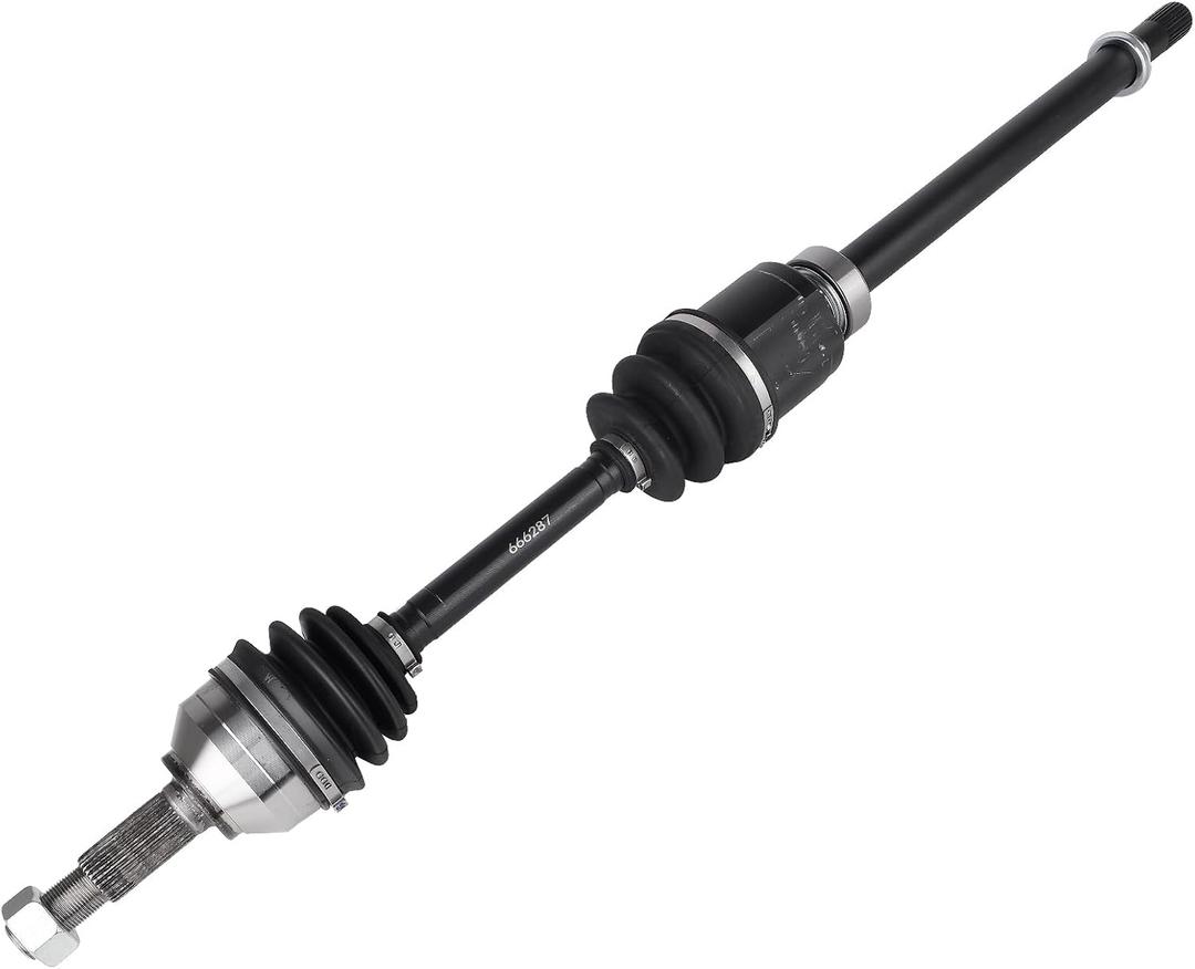PAROD 666287 AWD CV Axle Assembly Fit for 2008-2013 Nissan Rogue, 2014-2015 Rogue Select Front Right
