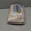 MIULEE 100% Blackout Linen Textured Curtains for Bedroom Solid Thermal Insulated Natural Beige Grommet Room Darkening Curtains & Drapes Luxury Decor for Living Room Nursery 52 x 84 Inch (2 Panels)