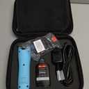 Professional Dog Clippers for Grooming - 2 Speed Pet Grooming Kit for Thick Curly Matted Coats - Low Noise Heavy Duty Cordless Hair Trimmer with Detachable Metal Blade for Animal/Pet/Horse (Blue)