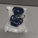 LTGEM Silicone Carrying Travel Case Compatible with JBL FLIP 5 Waterproof Portable Speaker with Extra Carabiner - Blue