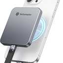 Yottamaster 512GB Magnetic External SSD, Up to 2000MB/s USB 3.2 Gen 2x2 Portable Solid State Drive, Supports 4K ProRes HDR Compatible with iPhone 17/16 Pro Max, Smartphone, Tablet, Laptop