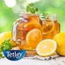 Tetley Black Tea, Decaffeinated Iced Tea Blend, Family Size, 24 Teabags (Pack of 6) , BBD: 01 JUN 26