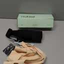 Bras for Women No Underwire Wireless Jelly Bras Full Coverage Seamless Push Up Bralettes Support Tshirt Bra (Medium, Black+skin)