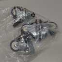 ToLanbbt Plant Caddy Stand with 360 Wheels Adjustable 15-22 Inch Rolling Stand Heavy Duty Large Plant Cart Dolly with Casters 440lbs Capacity for Large Planter, Garden Pot, Flower Pot, Beige, 1 Pack