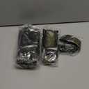 Pull Up Assistance Bands Set - 4 Heavy-Duty Pull Up Bands, Height Adjustable Strap & Comfortable Foot Strap - Stackable Pull Up Resistance Bands for Pull Ups (Military Green)