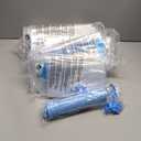 Cozy Essential 35 Pack Vacuum Storage Bags, Space Saver Bags (5 Jumbo/6 Large/6 Medium/6 Small/6 Roll-M/6 Roll-S) Compression for Comforters and Blankets, Pillow, Bedding, Sealer Clothes Storage