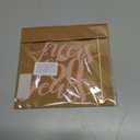 50 Rose Gold Glitter Cheers to 50 Years Cake Topper, Happy 50th Birthday Party Toppers Decorations, Supplies