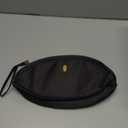 Wearable Breast Pump Bag - Fits Elvie, Willow, Momcozy and All Others - Black Small Pump Bag with Wrist Strap  Hands-Free Pump Carrying Case and Storage for Travel