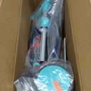 Unbreakable & Never Fall Down 2-in-1 Scooters Kids 3 Wheel Kick Scooter for Boys Girls Ages 3-8, Adjustable Height & Seat, Widened Non-Slip Deck, More Safer for Beginner Toddlers (Light blue (type 2))