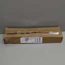 Black Curtain Rods for Windows 28-48Inch Heavy Duty French Return Rod, Wrap Around Blackout Curtain Rods, Adjustable Room Darkening Drapery Rod for Bedroom, Living Room, Sliding Door & Outdoor Patio