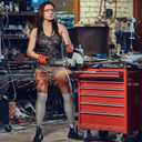 Bencailor 2 Pair Cut Resistant Leg Sleeves Anti Bite Scratch Protective Leg Protectors Sleeves for Safety Guard for Women (Gray)