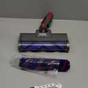 Upgraded 2 Brushes Vacuum Head Replacement for Dyson V7/V8/V10/V11/V15/SV10/SV11/SV12/SV14/SV15/SV22((Not for Slim) | Anti-Tangle Motorhead with LED Light | Quick-Release Cordless Vacuum Cleaner Head (Grey-1pc)