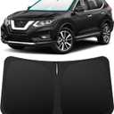 INSAUTO Custom Fit Windshield Sun Shade Accessories for Nissan Rogue 2014-2020 (Rogue Sport Not Fit), Foldable Front Window Sunshade, UV & Heat Reflector, Keeps Interior Cool, Includes Storage Bag